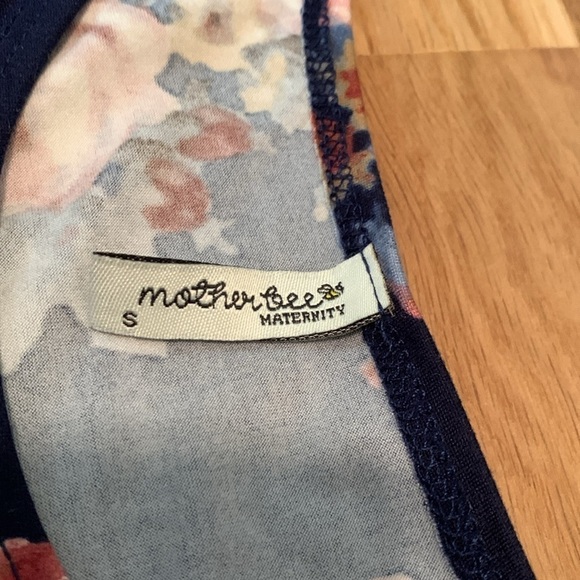 Mother Bee Maternity Cold Shoulder Body-Con Floral Dress  Women’s S - Picture 5 of 10